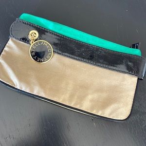 Stella McCartney satin clutch